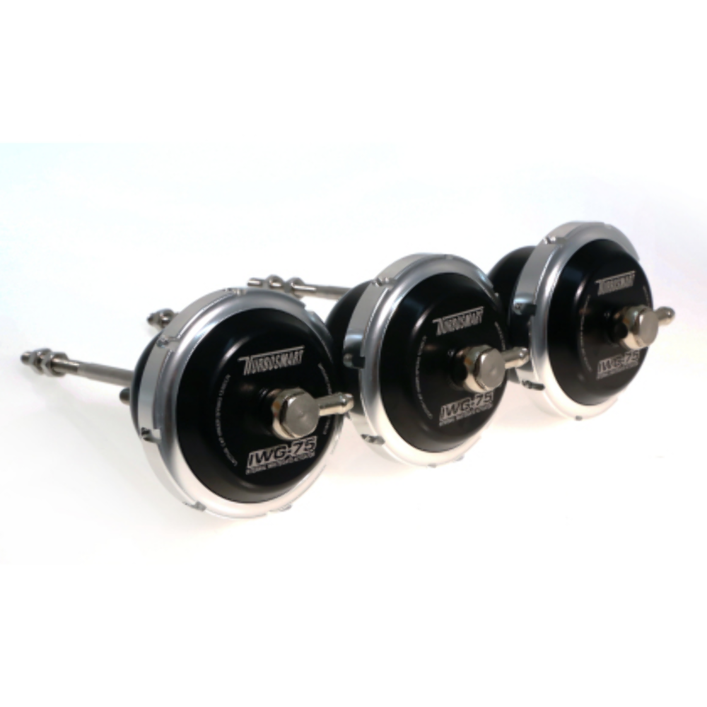 Turbosmart IWG75 Borg Warner B1 120mm Rod Black 14PSI Internal Wastegate
