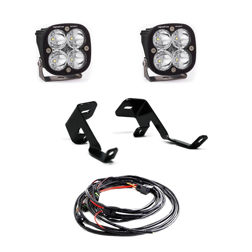 Baja Designs Squadron High Speed Sport A-Pillar Light Kit for 15-20 Ford F-150