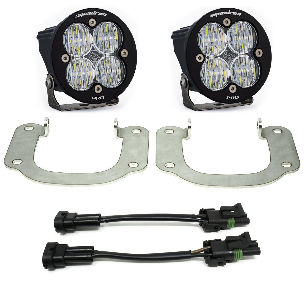 Baja Designs Squadron-R Pro Fog Pocket Light Kit for 17-18 Nissan Titan