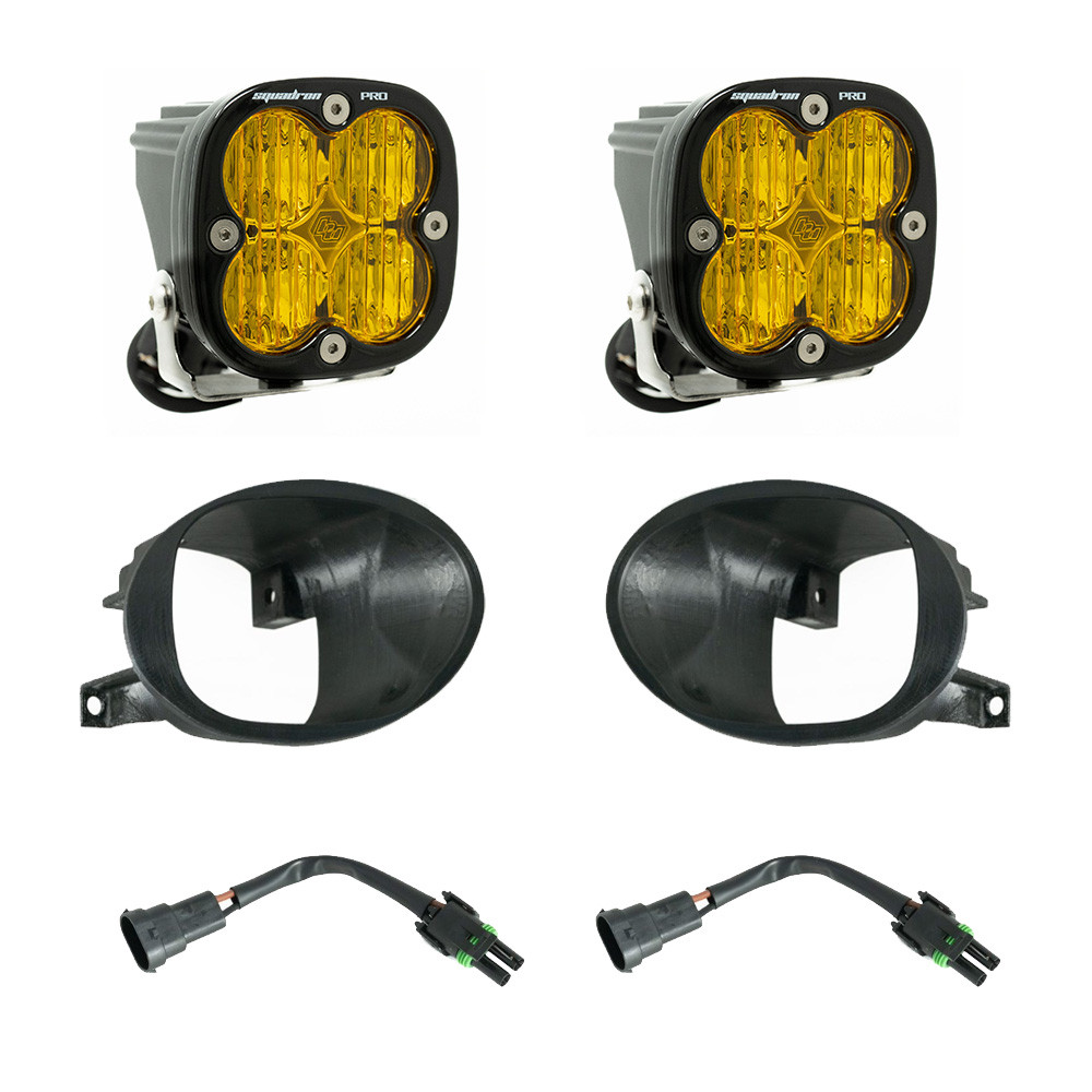 Baja Designs Squadron Pro Fog Light Kit Amber for 19-22 Mercedes Benz Sprinter