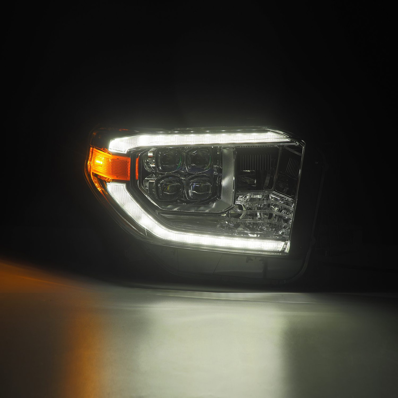AlphaRex NOVA G2 LED Projector Chrome Headlights for 14-21 Toyota Tundra