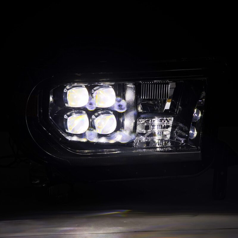 AlphaRex G2 NOVA LED Projector Headlights Alpha-Black for 07-13 Toyota Tundra