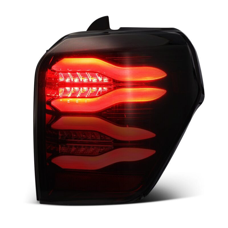 AlphaRex PRO-Series LED Tail Lights Jet Black for 10-21 Toyota 4Runner