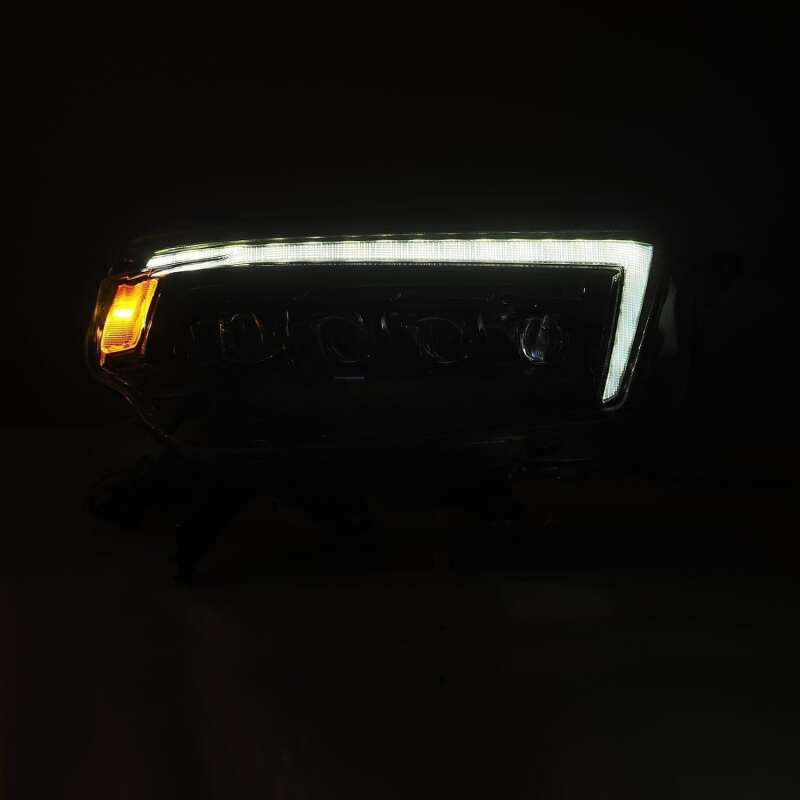 AlphaRex NOVA LED Proj Headlights Alpha Black for 10-13 Toyota 4Runner