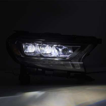 AlphaRex NOVA LED Projector Headlight Alpha Black for 19-21 Ford Ranger