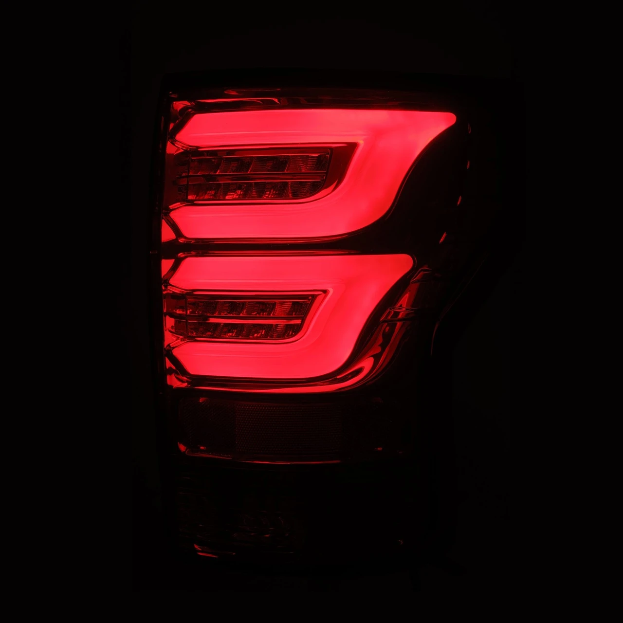 AlphaRex PRO-Series LED Tail Lights Jet Black for 07-13 Toyota Tundra