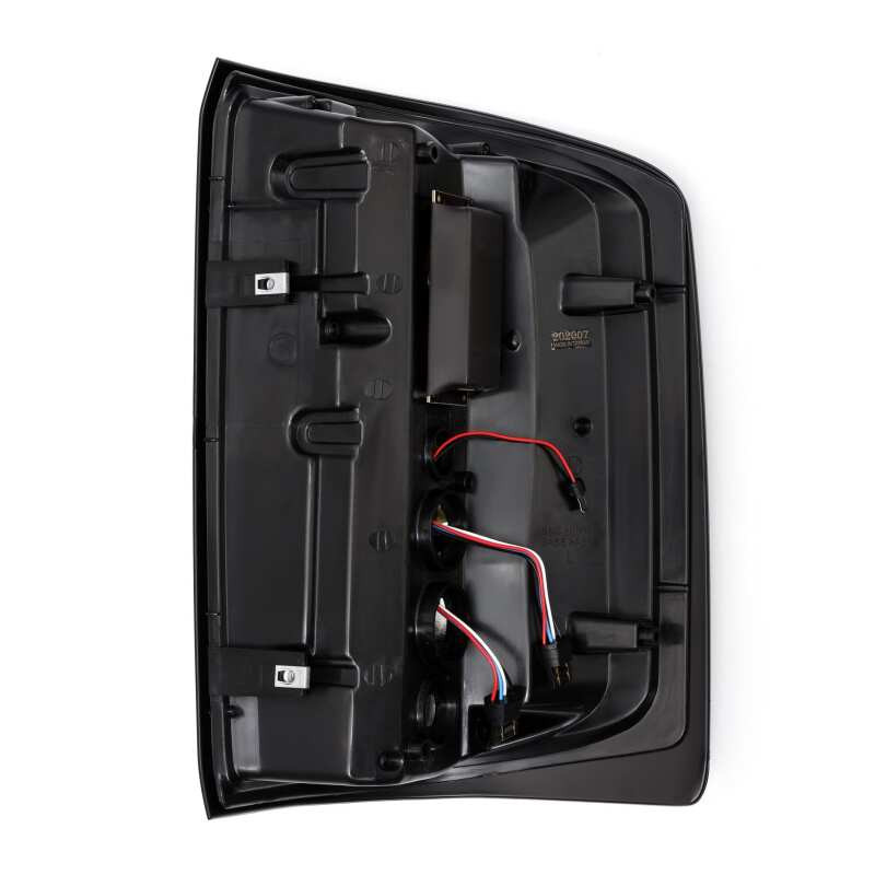 AlphaRex PRO-Series LED Tail Lights Jet Black for 14-18 GMC Sierra 1500