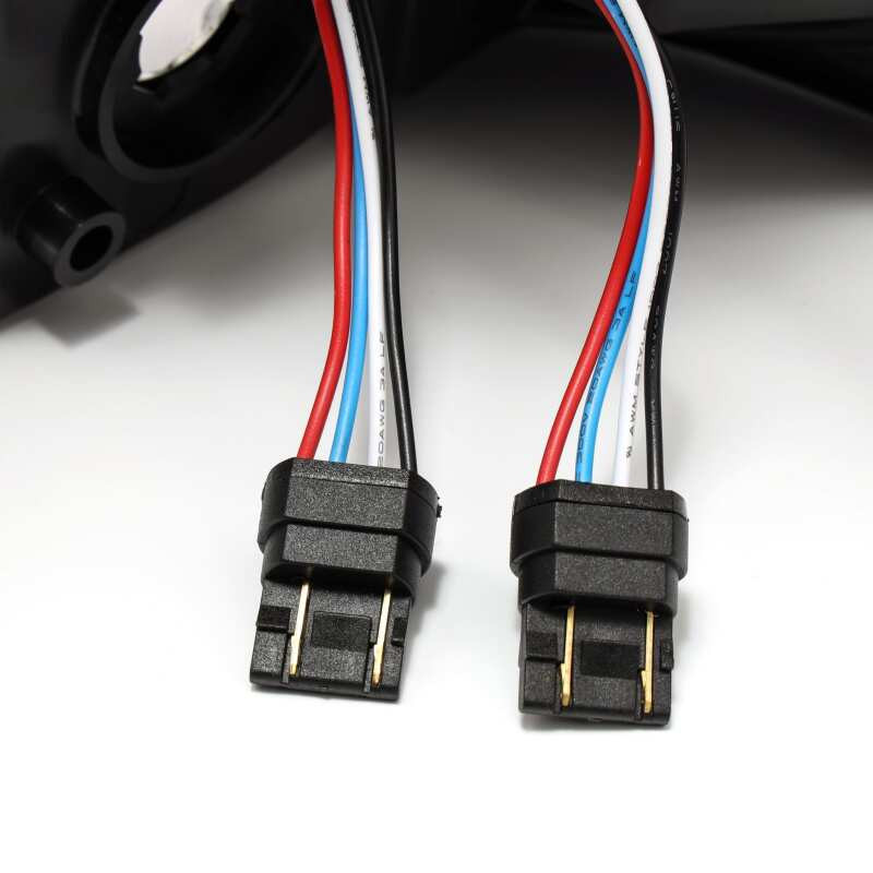 AlphaRex PRO-Series LED Tail Lights Jet Black for 14-18 GMC Sierra 1500