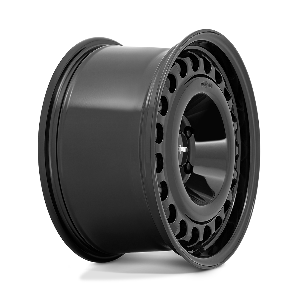 Rotiform R191 STL 18x9 5x130 25 Offset - Gloss Black Wheel