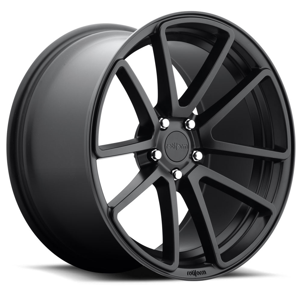 Rotiform R122 SPF 18x8.5 5x112 45 Offset - Matte Black Wheel
