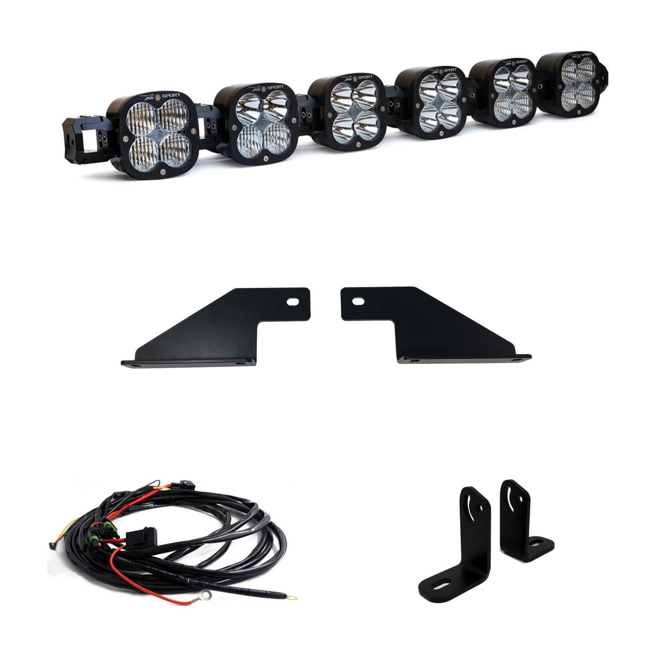 Baja Designs 6 XL Linkable Bumper Light Kit for 2021+ Ford Raptor