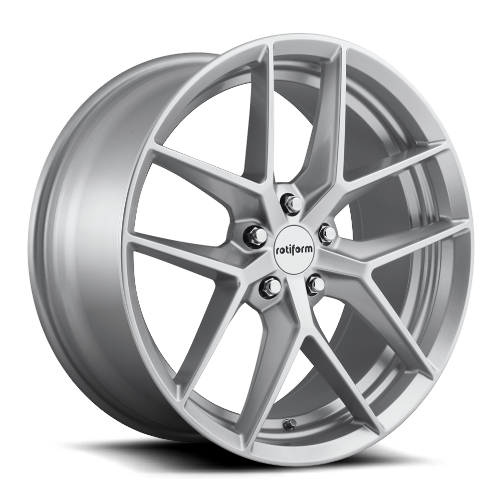 Rotiform R133 FLG 18x8.5 5x108 45 Offset - Gloss Silver Wheel