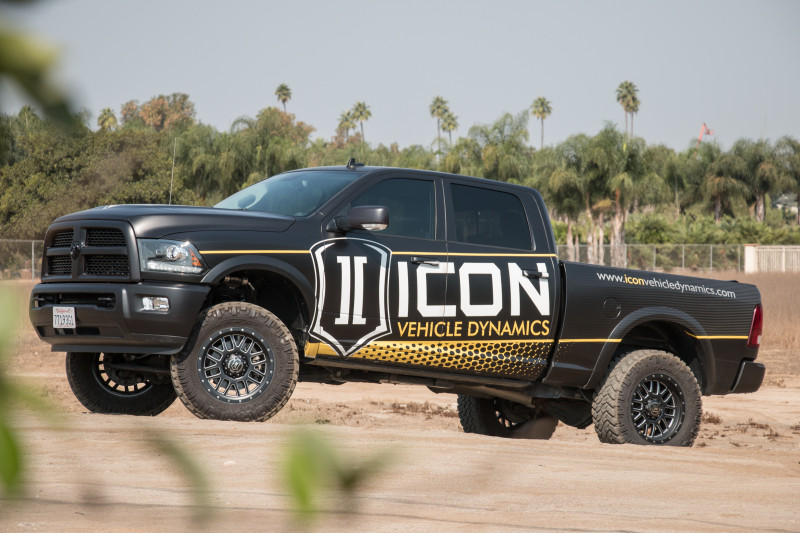 ICON 2.5" Stage 2 Suspension Lift Kit for 2014+ Ram 2500 4WD