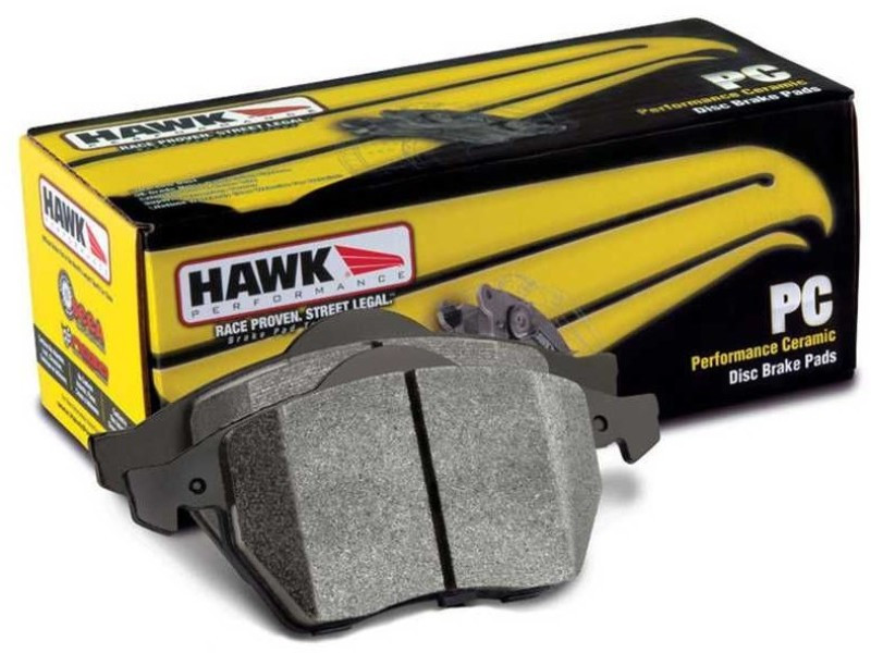 Hawk Performance Ceramic Street Rear Brake Pads for 15-20 Audi A3/S3