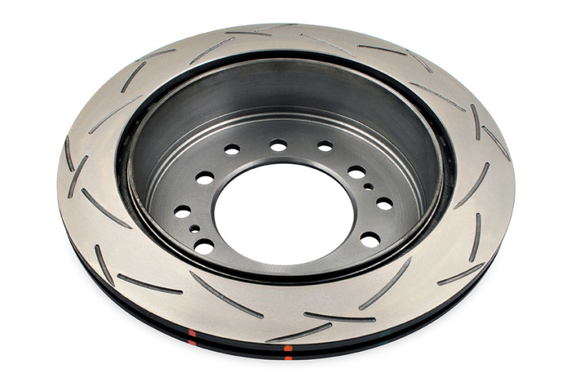 DBA Rear Slotted 4000 Series Rotors for 06+ Lexus GX470 / 06+ Toyota FJ Cruiser