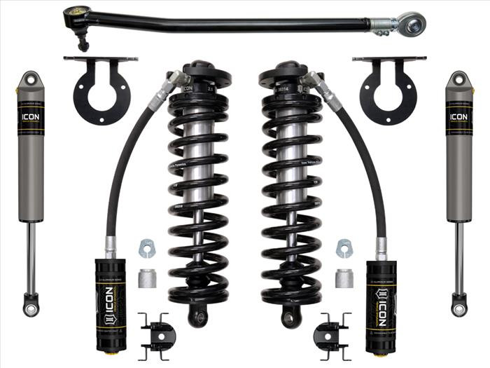 ICON 2.5-3" Stage 2 Coilover Conversion Kit for 2017+ Ford F-250/F-350