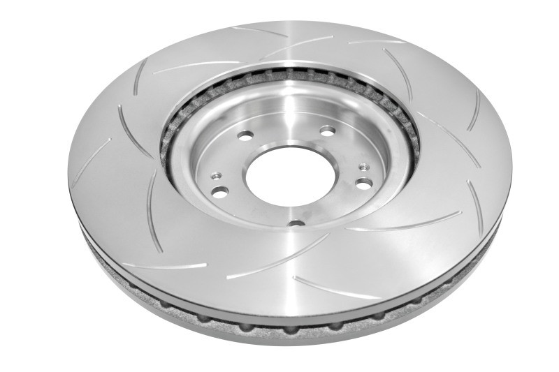 DBA Front Slotted T2 Street Series Rotors for 98-08 Mitsubishi EVO V-IX