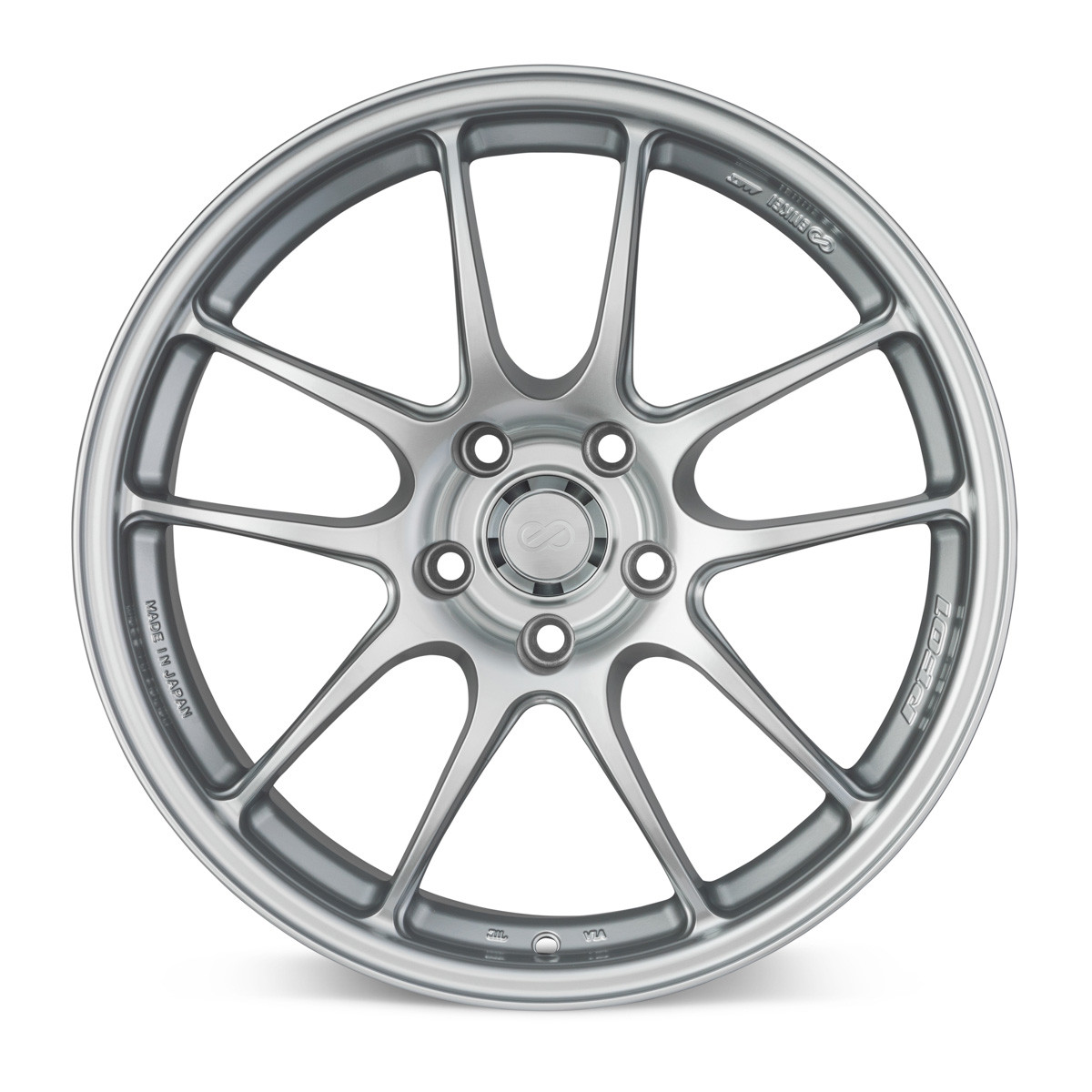 Enkei PF01 15x7 4x100  41mm Offset Silver Wheel