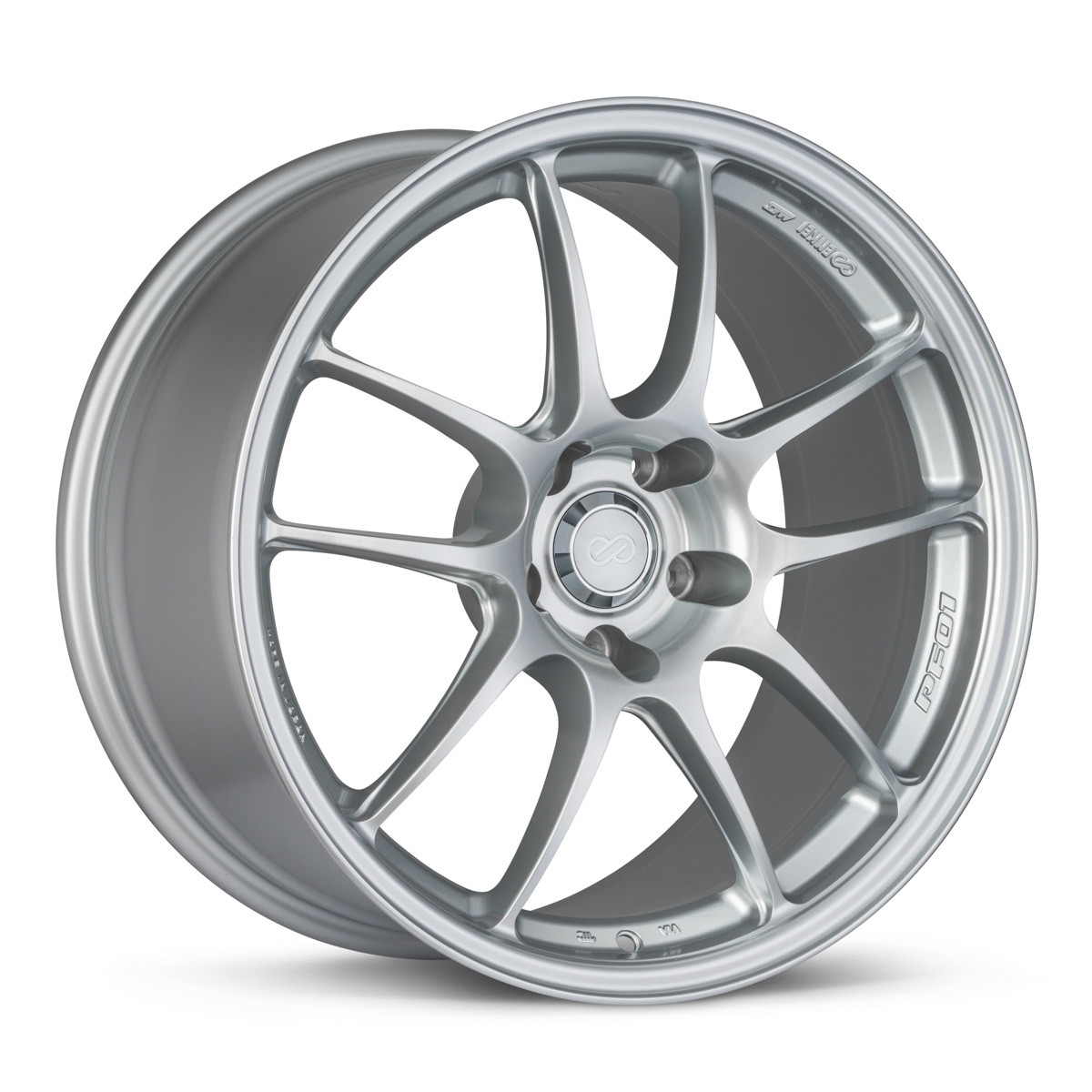 Enkei PF01 16x7 4x100 43mm Offset Silver Wheel