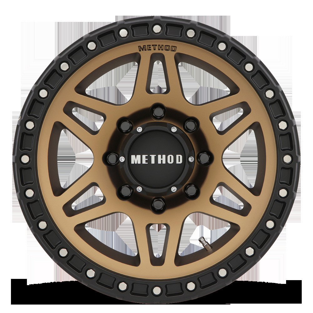 Method MR312 17x8.5 0mm Offset 8x170 130.81mm CB Method Bronze/Black Wheel