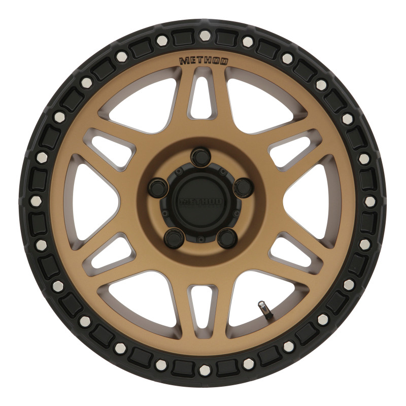 Method MR312 17x9 -12mm Offset 5x5 71.5mm CB Method Bronze/Black Wheel