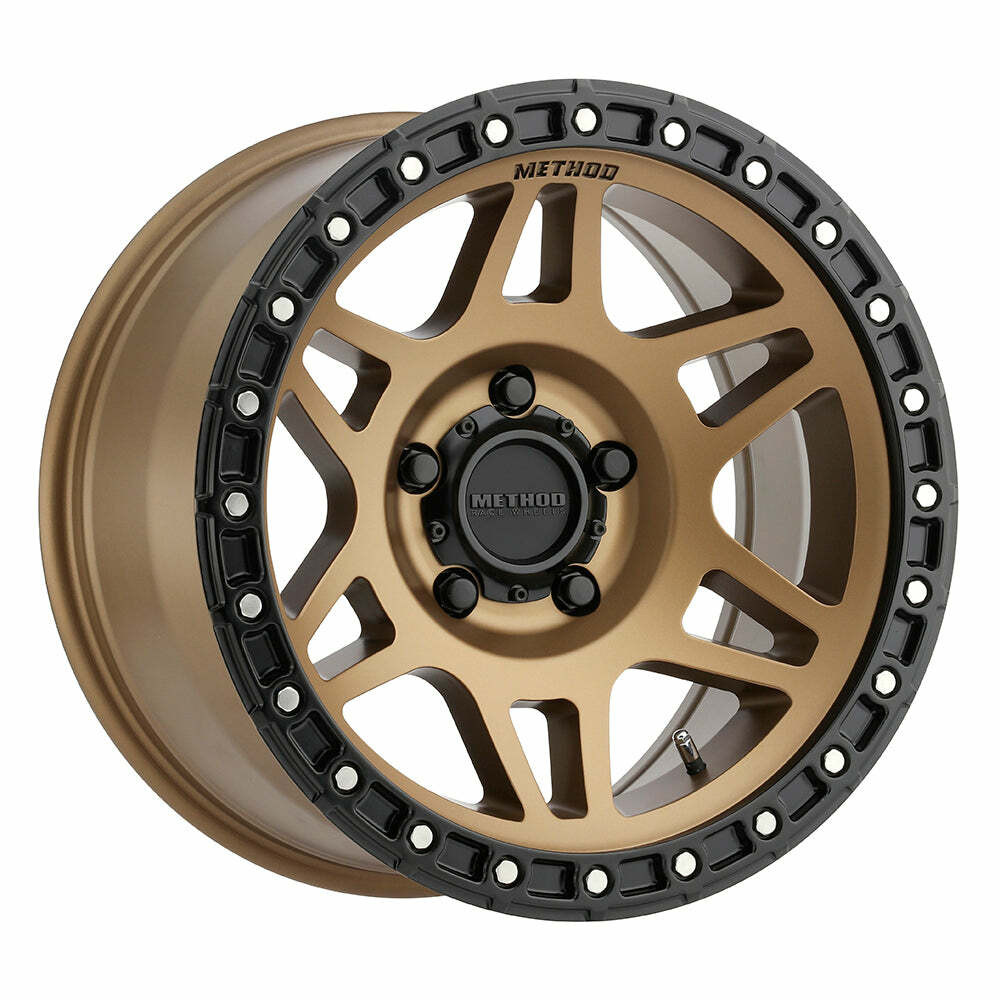 Method MR312 17x8.5 0mm Offset 5x5.5 108mm CB Method Bronze/Black Wheel