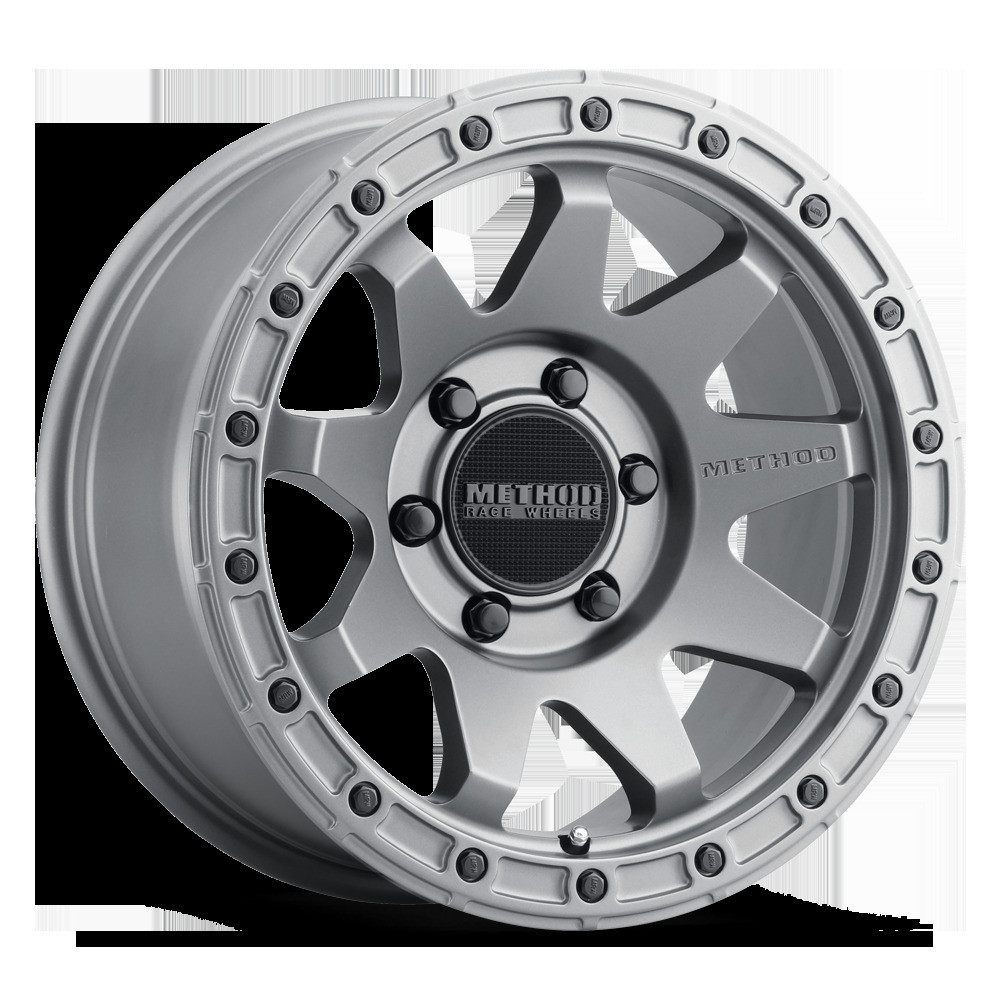 Method MR317 20x9 0mm Offset 6x5.5 106.25mm CB Matte Titanium Wheel