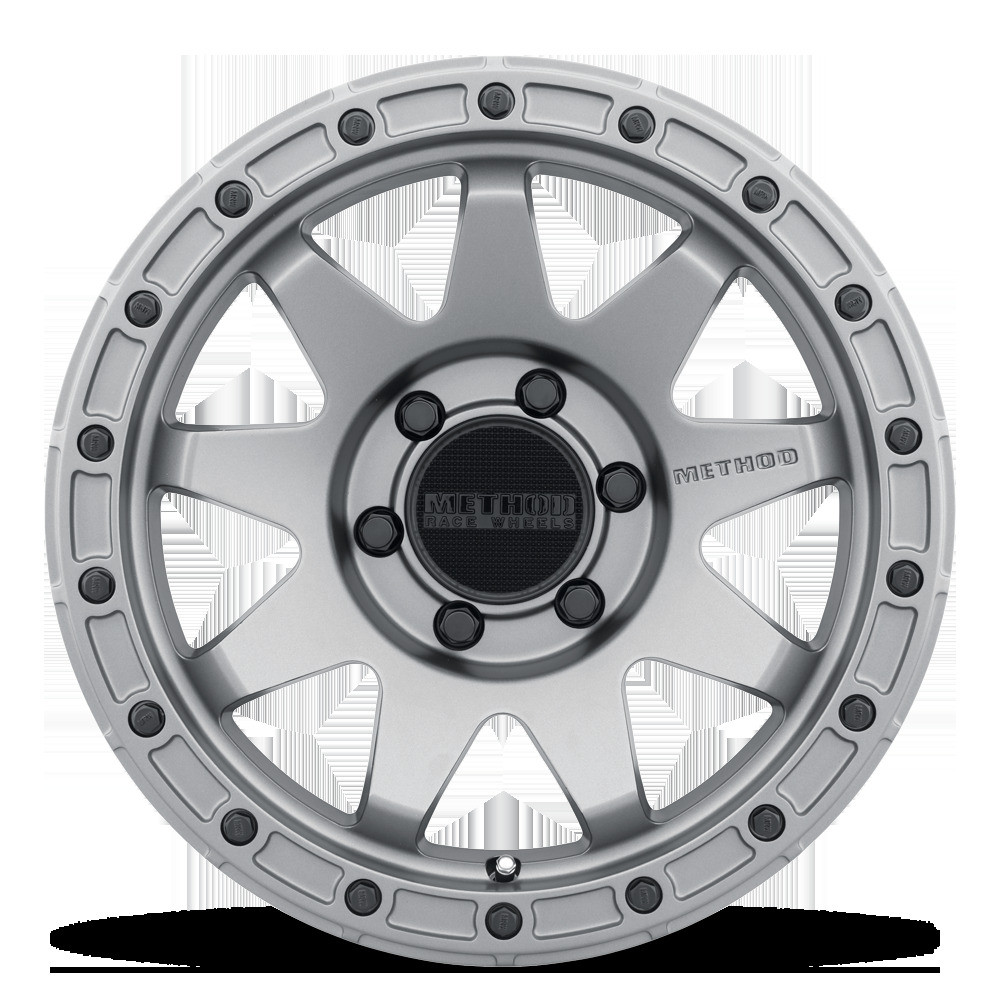 Method MR317 20x9 0mm Offset 6x5.5 106.25mm CB Matte Titanium Wheel