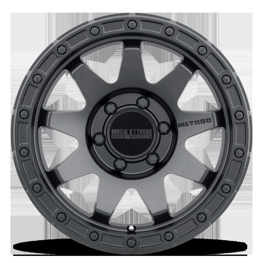 Method MR317 18x9 +18mm Offset 6x135 87mm CB Matte Black Wheel