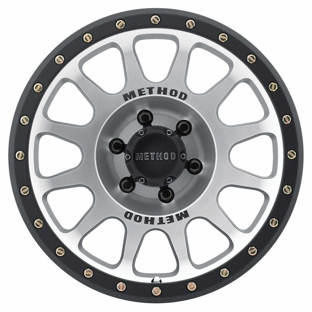Method MR305 NV 18x9 0mm 6x5.5 108mm Machined/Black Wheel