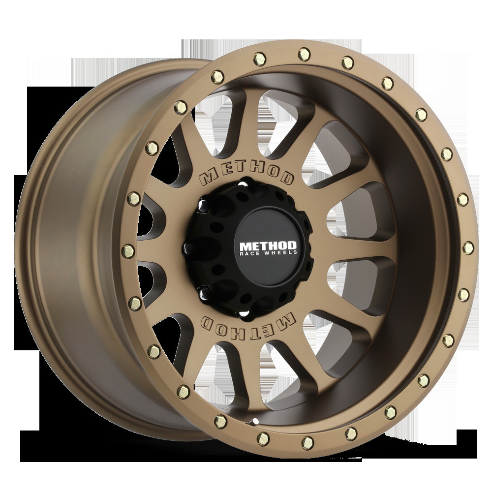 Method MR605 NV 20x12 -52mm Offset 8x6.5 121.3mm CB Method Bronze Wheel