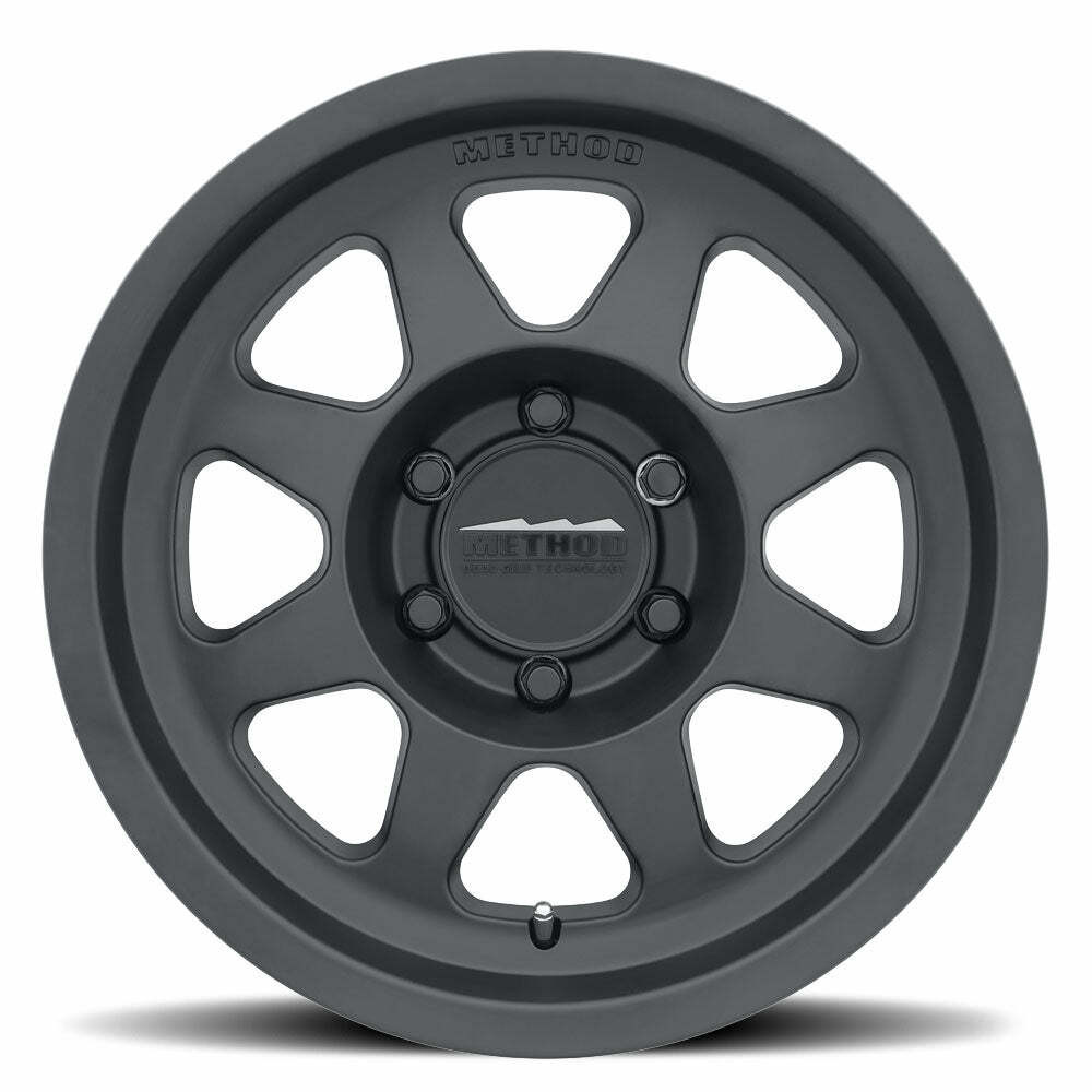 Method MR701 18x9 +18mm Offset 6x135 87mm CB Matte Black Wheel