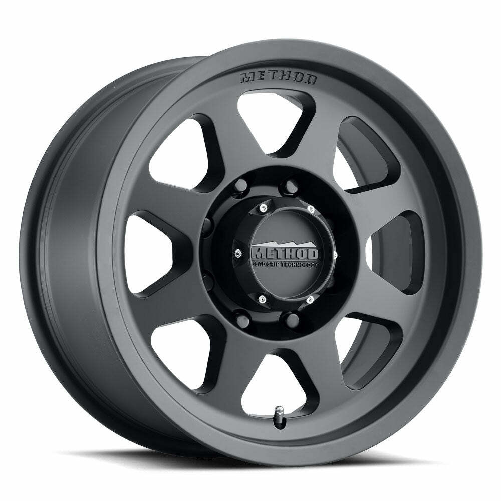 Method MR701 17x8.5 0mm Offset 8x6.5 130.81mm CB Matte Black Wheel