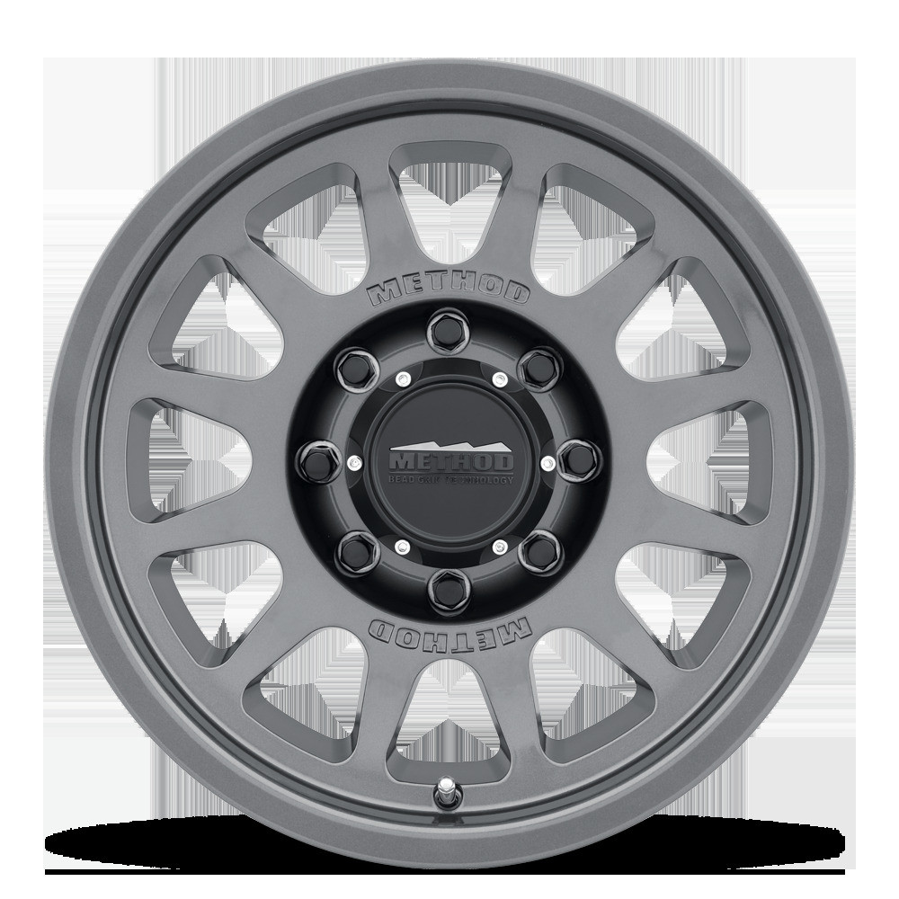 Method MR703 17x8.5 0mm Offset 8x6.5 130.81mm CB Gloss Titanium Wheel