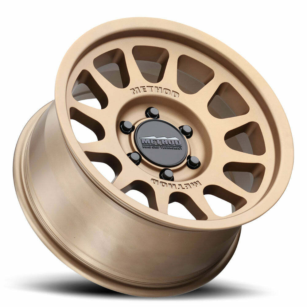 Method MR703 17x8.5 +35mm Offset 6x5.5 106.25mm CB Method Bronze Wheel