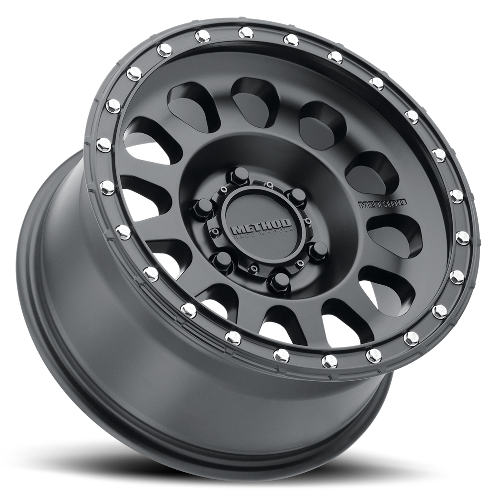 Method MR315 20x9 / 6x5.5 BP / 18mm Offset / 106.25mm CB Matte Black Wheel