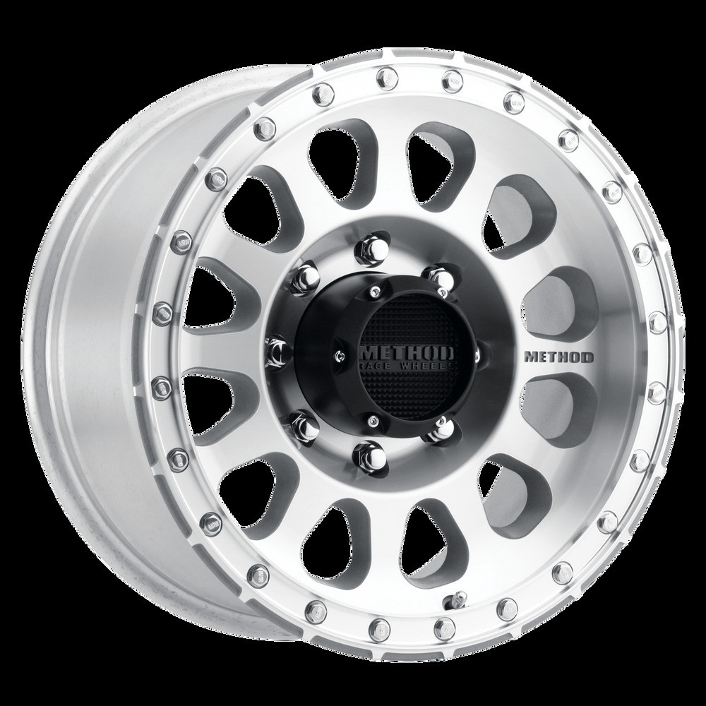 Method MR315 18x9 +18mm Offset 8x170 130.81mm CB Machined/Clear Coat Wheel