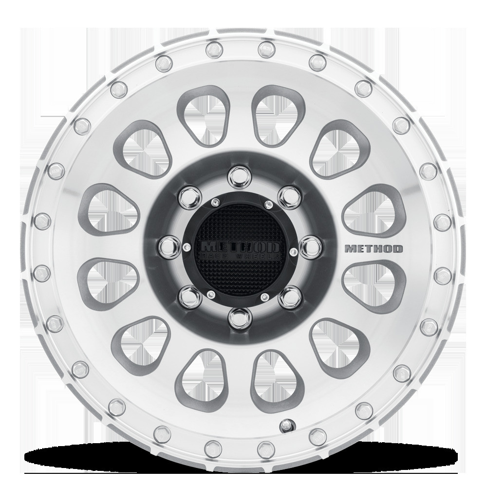 Method MR315 17x8.5 0mm Offset 8x6.5 130.81mm CB Machined/Clear Coat Wheel