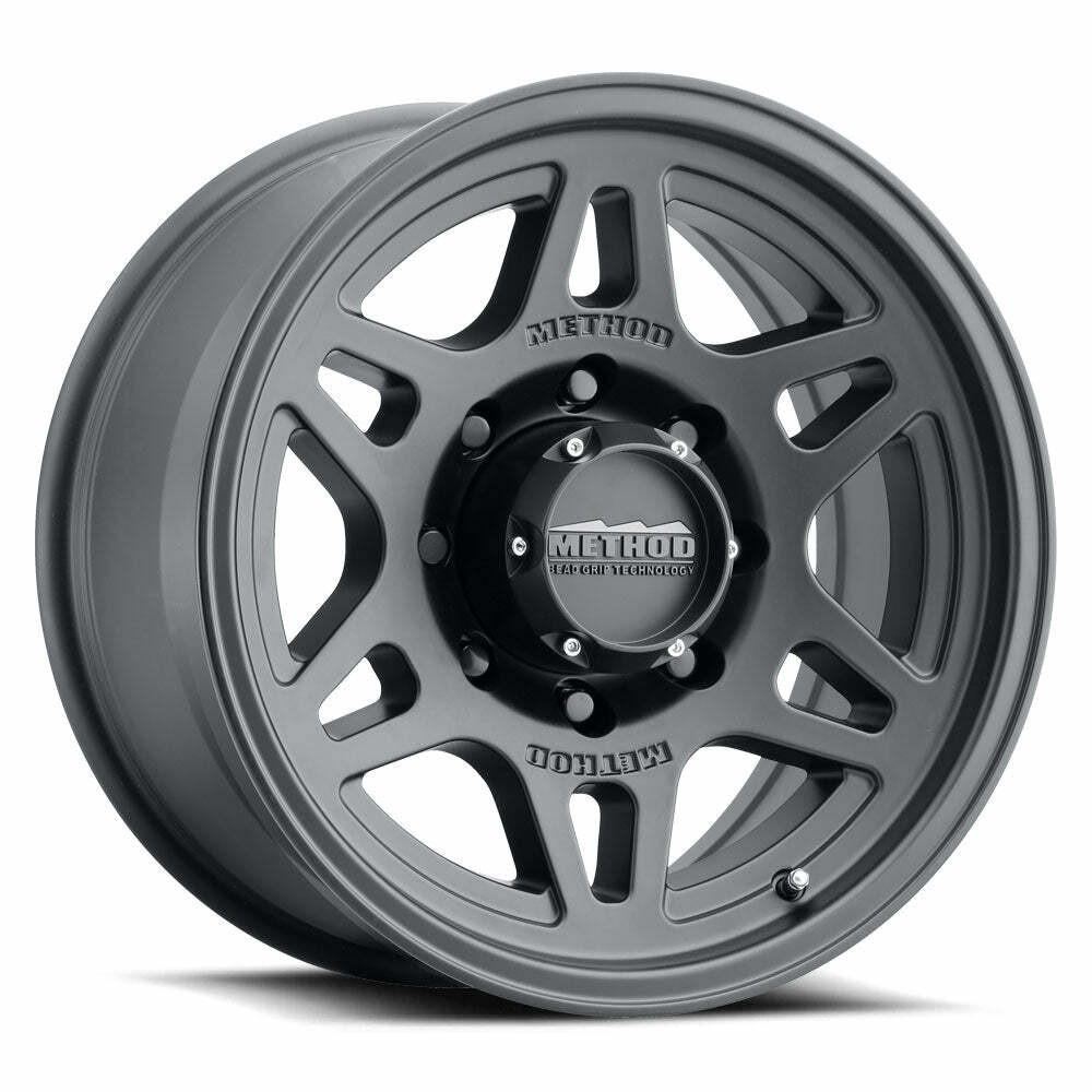 Method MR706 Bead Grip 18x9 18mm Offset 8x6.5 6.5mm Matte Black Wheel