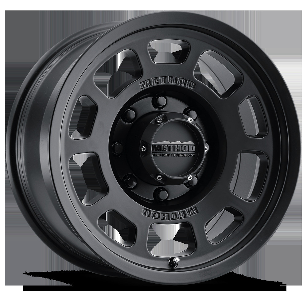 Method MR705 18x9 +18mm Offset 8x180 130.81mm CB Matte Black Wheel