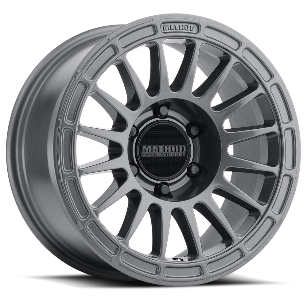 Method MR314 17x8.5 0mm Offset 6x5.5 106.25mm CB Gloss Titanium Wheel