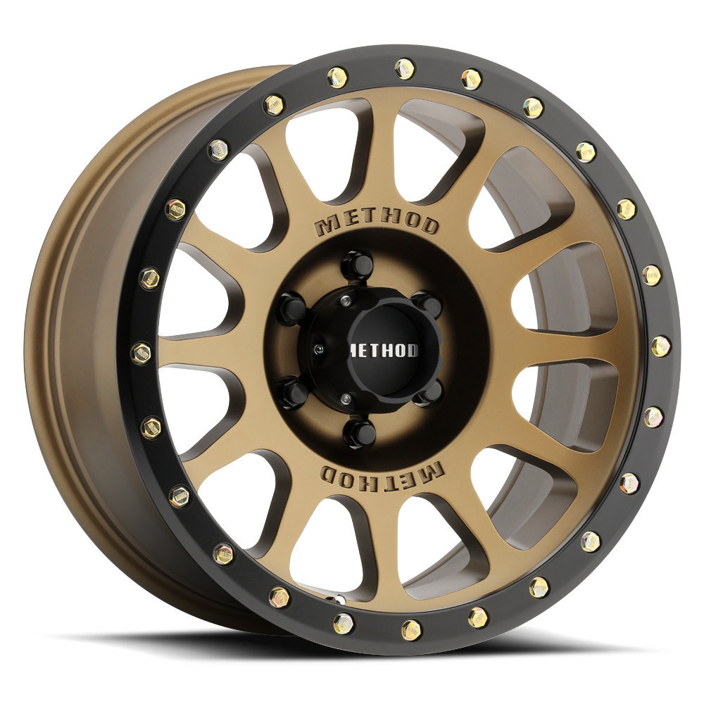 Method MR305 NV 18x9 0mm 6x135 94mm CB Method Bronze/Black Street Loc Wheel