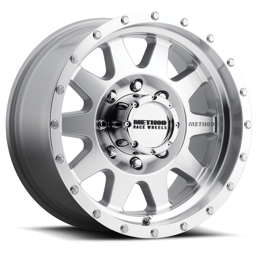 Method MR301 The Standard 18x9 +18mm 8x6.5 130.81mm CB Machined/Clear Coat Wheel
