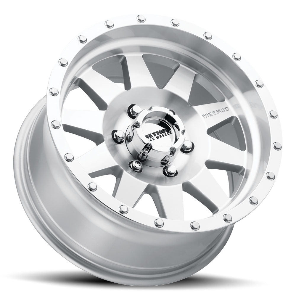 Method MR301 The Standard 17x8.5 +25mm 6x5.5 108mm CB Machined/Clear Coat Wheel