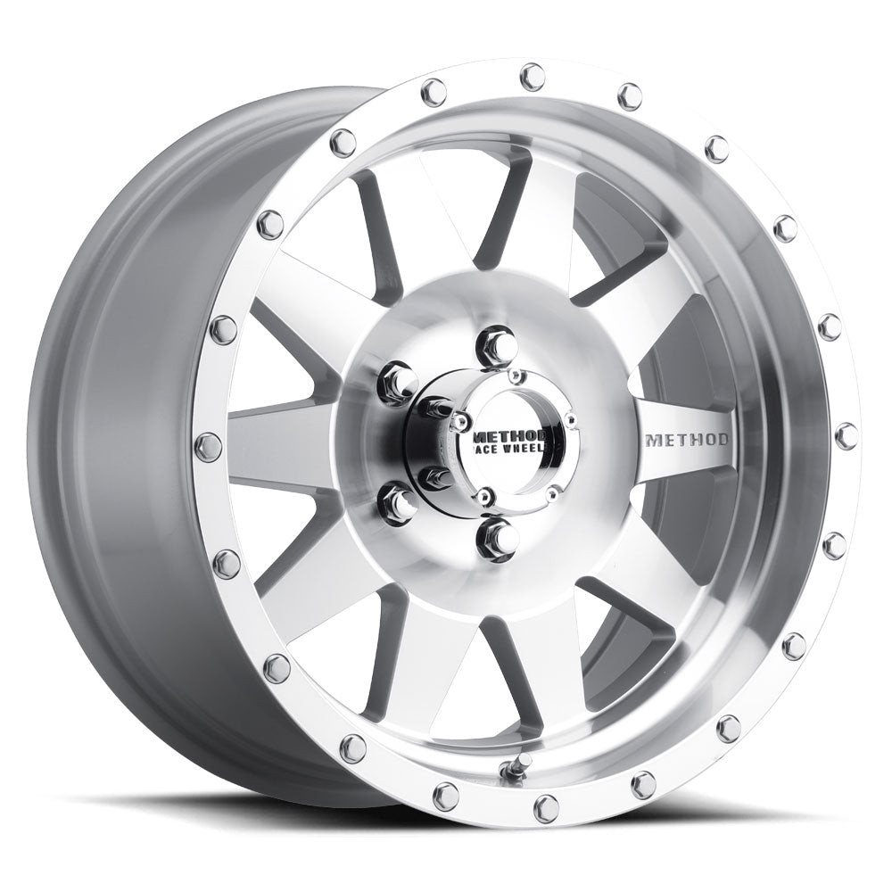 Method MR301 The Standard 16x8 0mm 5x4.5 83mm CB Machined/Clear Coat Wheel