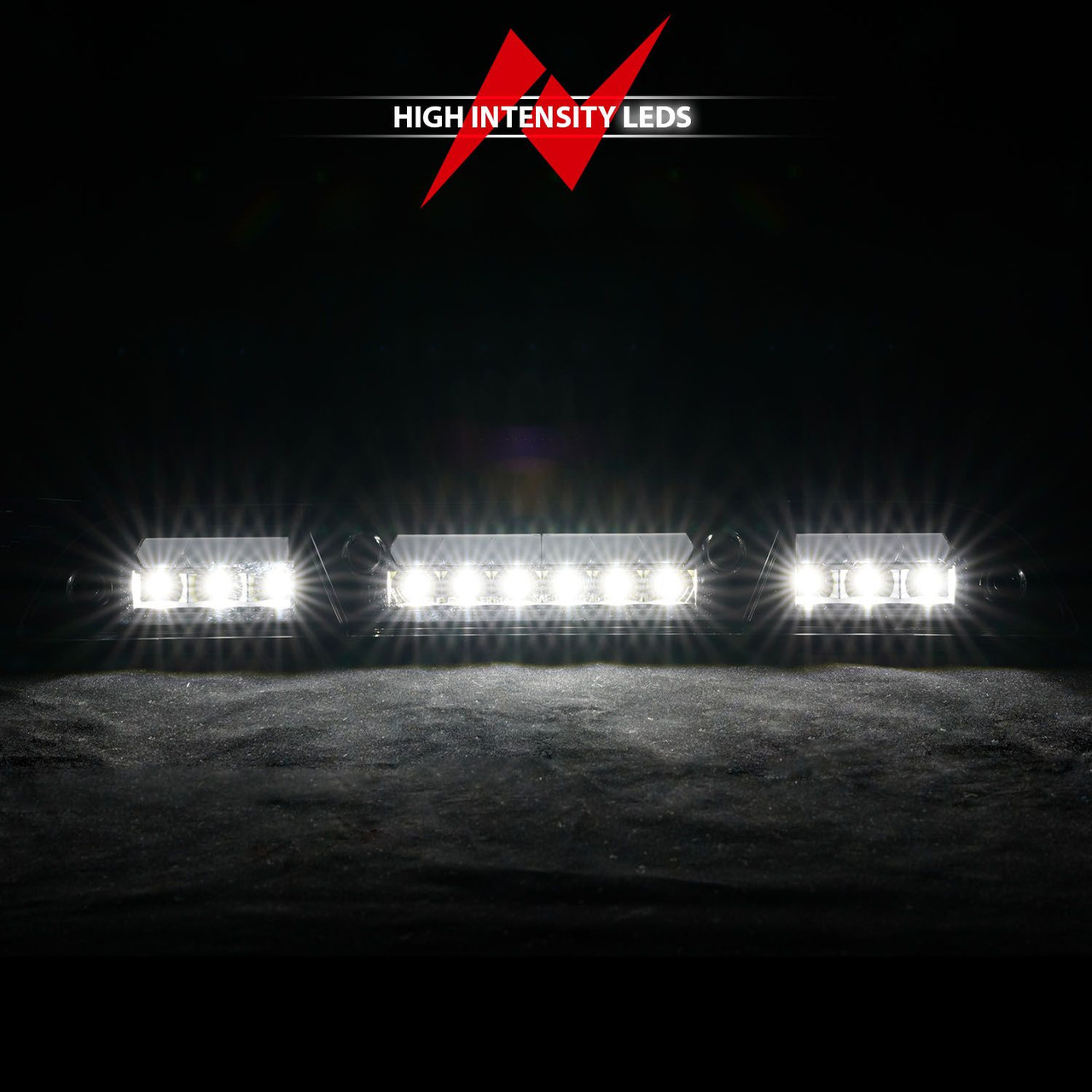 ANZO LED Third Brake Light - Black Housing/Clear Lens for 15-20 Ford F-250
