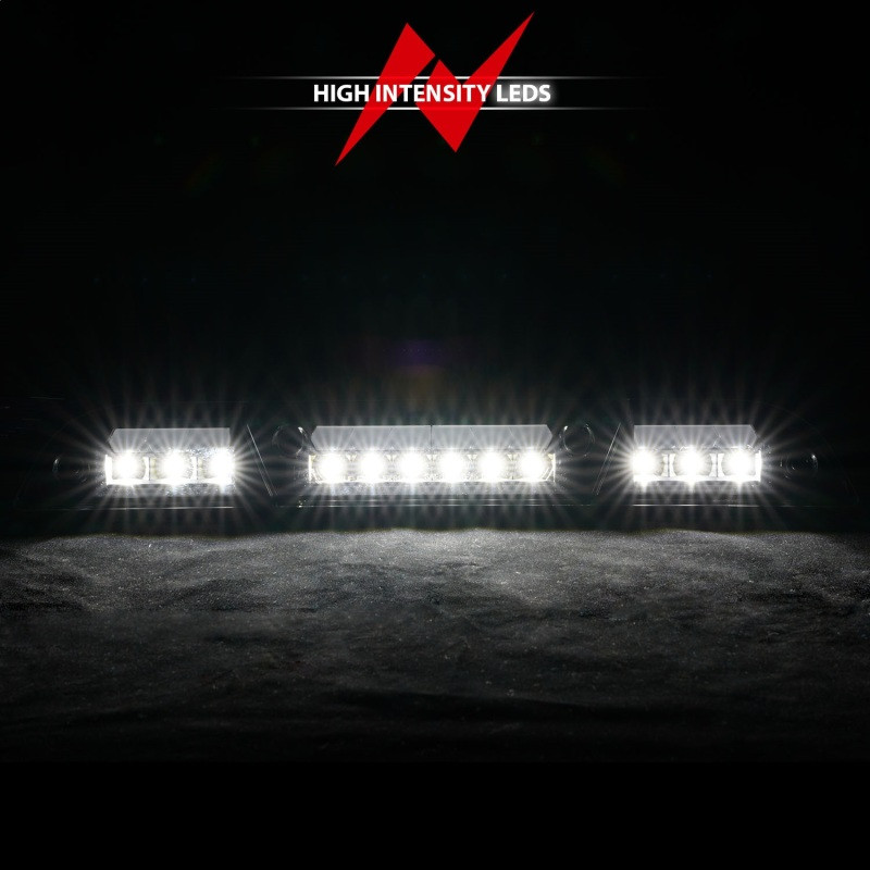 ANZO LED Third Brake Light - Black Housing/Clear Lens for 15-20 Ford F-250