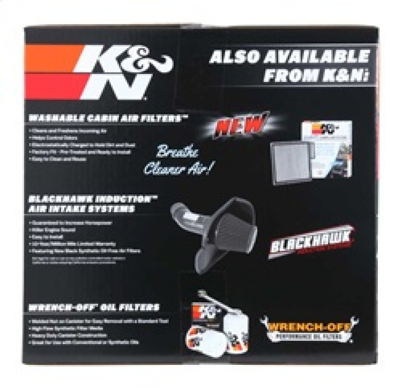 K&N FIPK Performance Intake Kit for 09-11 Chevy Silverado V8