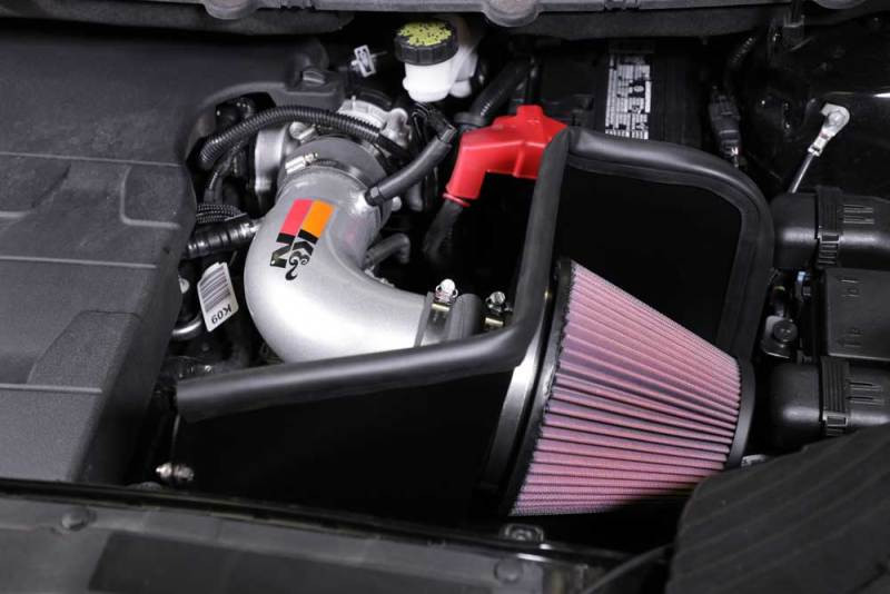 K&N High Flow Performance Intake Kit for 15-18 Ford Edge V6 3.5L F/I