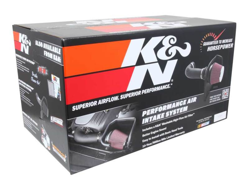 K&N Performance Air Intake Kit for 19-20 Jeep Cherokee L4-2.4L